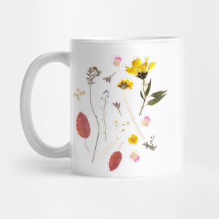 Pressed flowers Mug